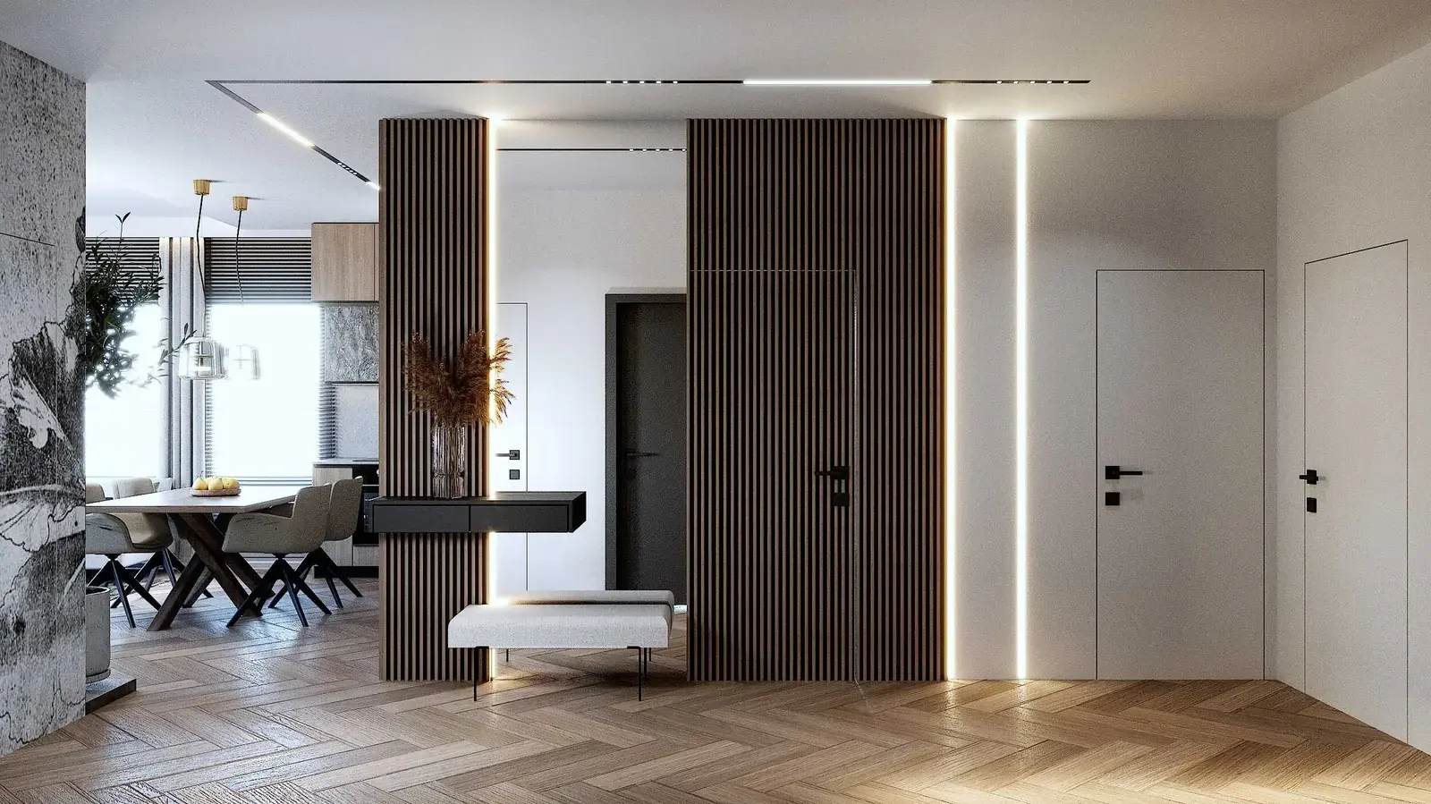 Generalny remont mieszkania 74m² — Katowice, Śródmieście