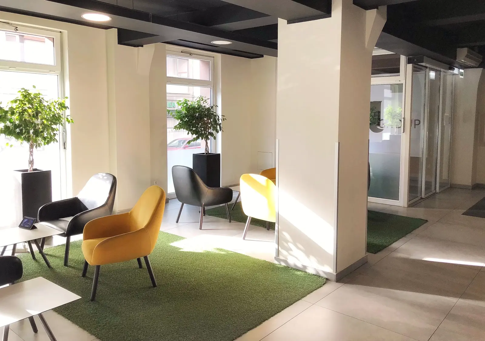 Aranżacja biura open-space 120m² — Tychy, centrum — zdjęcie 2